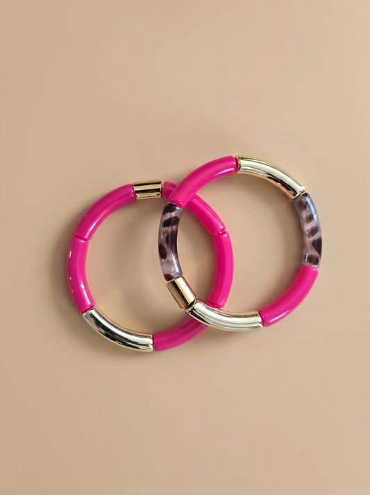 Bracelet Riviera Fuchsia